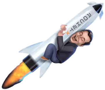 Игра мужик на ракете